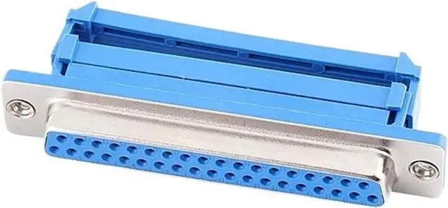 Main image of 5Pcs DB9 DB15 DB25 DB37 Male Female Plug Serial Port Connector Crimp Type D-SUB Rs232 Adapter(DB37 Female)