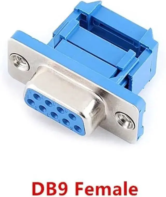 Alt view image 3 of 3 - 5Pcs DB9 DB15 DB25 DB37 Male Female Plug Serial Port Connector Crimp Type D-SUB Rs232 Adapter(DB37 Female)