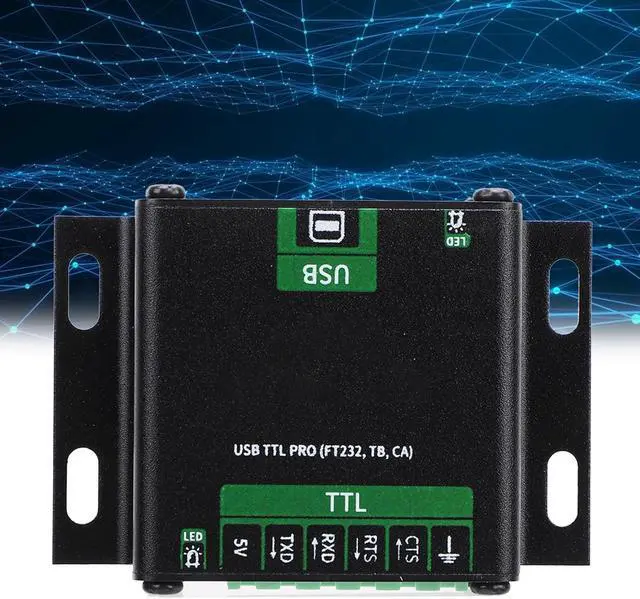 Alt view image 2 of 7 - TTL Chip FT232 USB Serial Port Module Industrial Grade 2 Way Conversion USB TTL Serial Adapter Isolated for Industrial Use