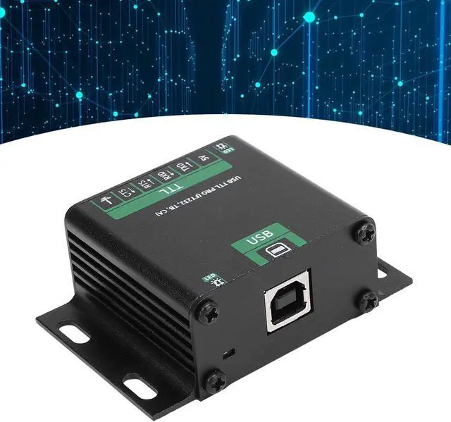 Alt view image 5 of 7 - TTL Chip FT232 USB Serial Port Module Industrial Grade 2 Way Conversion USB TTL Serial Adapter Isolated for Industrial Use