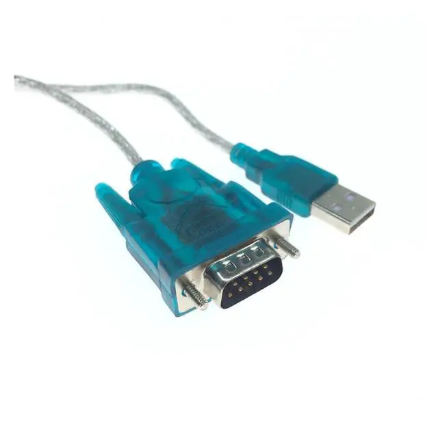 Alt view image 2 of 3 - 80cm USB 2.0 to Serial RS-232 DB9 9Pin Chipset Support Adapter RS232 ch340 Cable WIN10 Converter(RS232 and DB25)