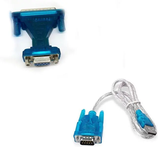 Main image of USB 2.0 to RS232 Com Port 9 PIN Serial DB25 DB9 Adapter Cable Converter(Cable and Adapter)