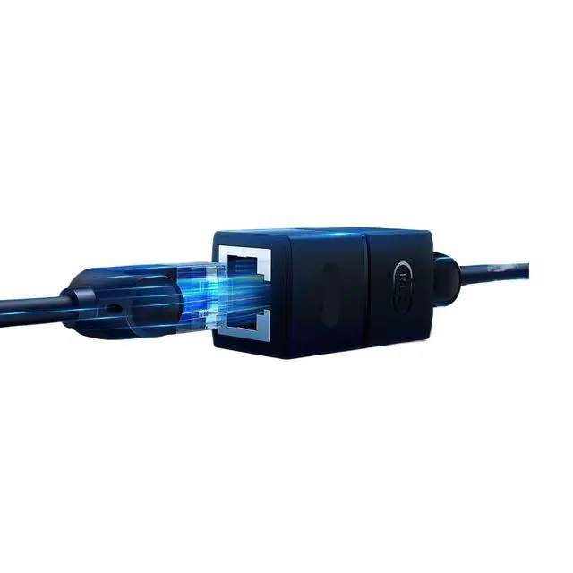 Alt view image 2 of 6 - RJ45 Connector Network Ethernet Extender Extension for Cat8 Cat7 Cat6 Cable Adapter Female to(1 Piece)