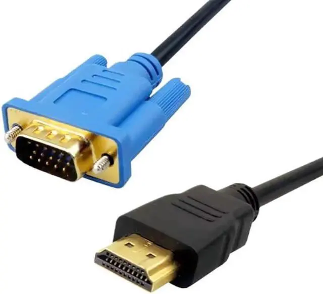 Main image of 1.5m 1080P HDMI-Compatible to VGA Adapter Connector Line Converter Cable