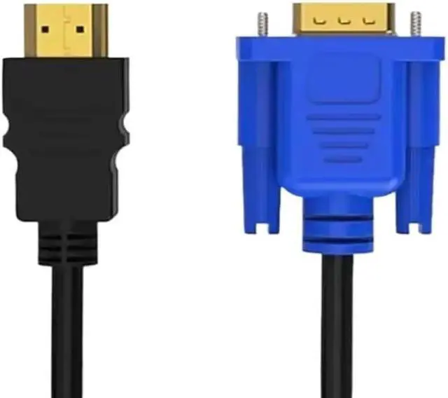 Alt view image 3 of 6 - 1.5m 1080P HDMI-Compatible to VGA Adapter Connector Line Converter Cable