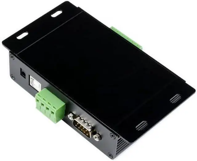 Alt view image 2 of 6 - TUOPUONE Industrial Isolated Multi-Bus Converter Aluminium Alloy USB/RS232/RS485/TTL Communication