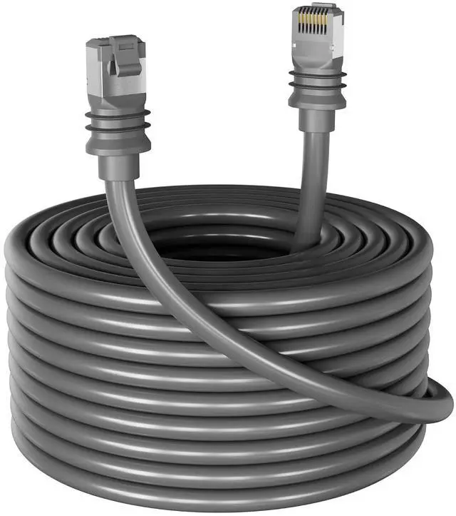 Main image of CableGeeker 75FT Starlink Gen 3 Cable, Waterproof Replacement Ethernet Wire for Standard Gen 3 Dish & Router, Outdoor Rated Cat6 with Gold-Plated Connectors (23M, Grey)