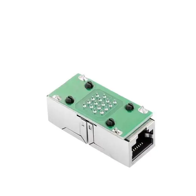 Alt view image 5 of 6 - 1/5/10/20PCS RJ45 Coupler Ethernet Extender 1000Mbps LAN Connector Cat6/Cat5e Ethernet Cable Extender Adapter Female to Female(10PCS)