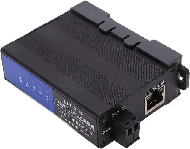 Alt view image 2 of 7 - PLC to Ethernet Conversion Module RS232 Ethernet Converter Serial to Adapter Network Communication Processor 10 100Mbps with Web Server UDP for CP1E CP1L