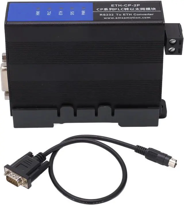 Alt view image 6 of 7 - PLC to Ethernet Conversion Module RS232 Ethernet Converter Serial to Adapter Network Communication Processor 10 100Mbps with Web Server UDP for CP1E CP1L