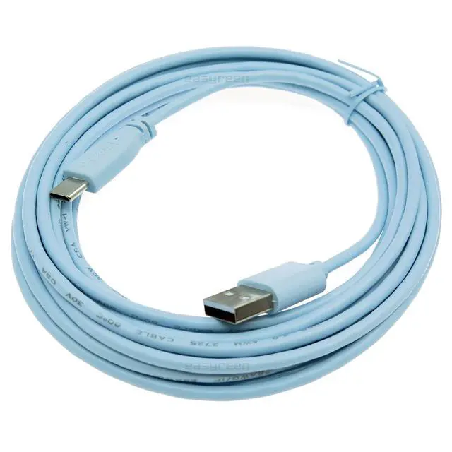 Alt view image 2 of 6 - USB Type A to Type C Console Cable for Cisco Catalyst 9500X Aggregation Switches CAB-USBC-4M-GR= 4M