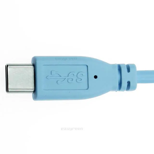 Alt view image 5 of 6 - USB Type A to Type C Console Cable for Cisco Catalyst 9500X Aggregation Switches CAB-USBC-4M-GR= 4M