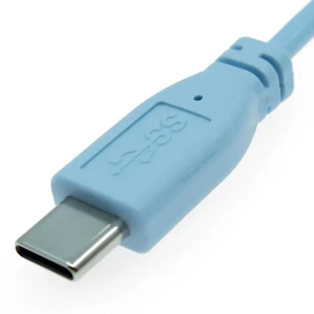 Alt view image 6 of 6 - USB Type A to Type C Console Cable for Cisco Catalyst 9500X Aggregation Switches CAB-USBC-4M-GR= 4M
