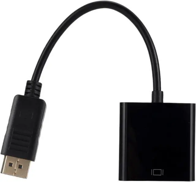 Alt view image 6 of 6 - PzzPss DisplayPort to HDMI-Compatible Adapter Cable 1080P DP to HDMI-Compatible Male to Female Converter for PC to HDTV