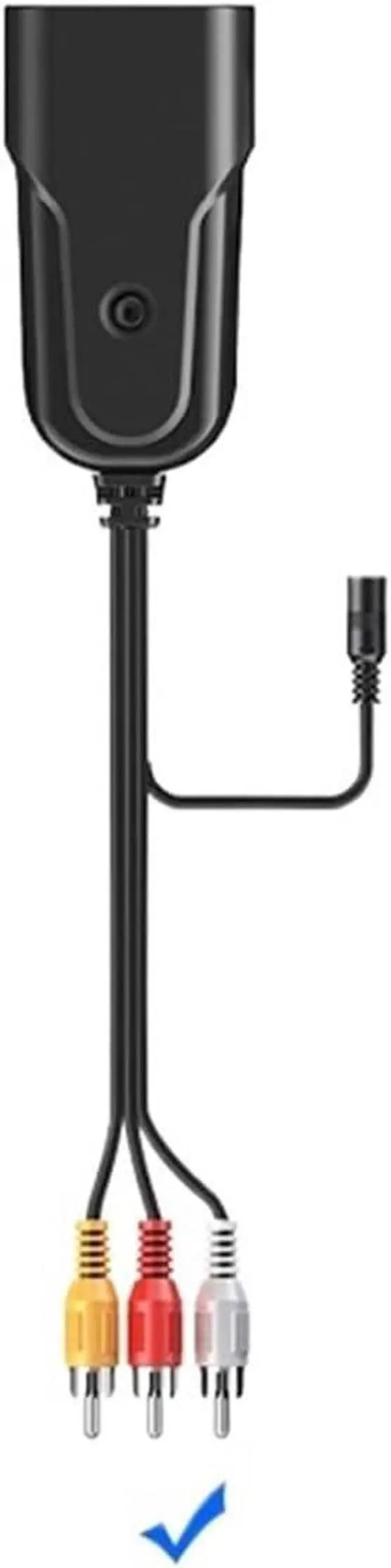 Alt view image 4 of 4 - HDMI to AV/RCA CVBS Adapter HDMI2AV HDMI for AV (CVBS) for/PC/VCR/NTSC
