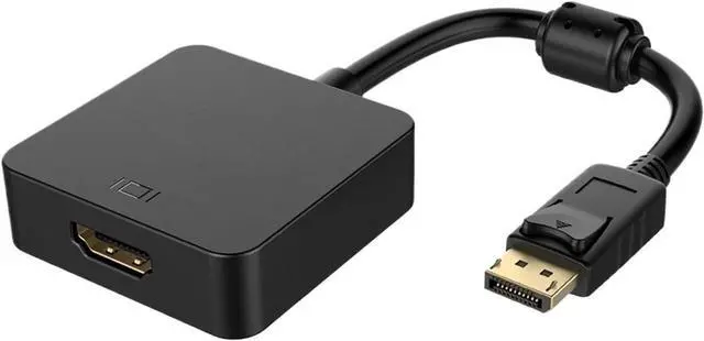 Main image of DisplayPort to HDMI 4K Cable DisplayPort HDMI Video Adapter Converter DP to HDMI 1.4 4K Video Out for PC HDTV(White)