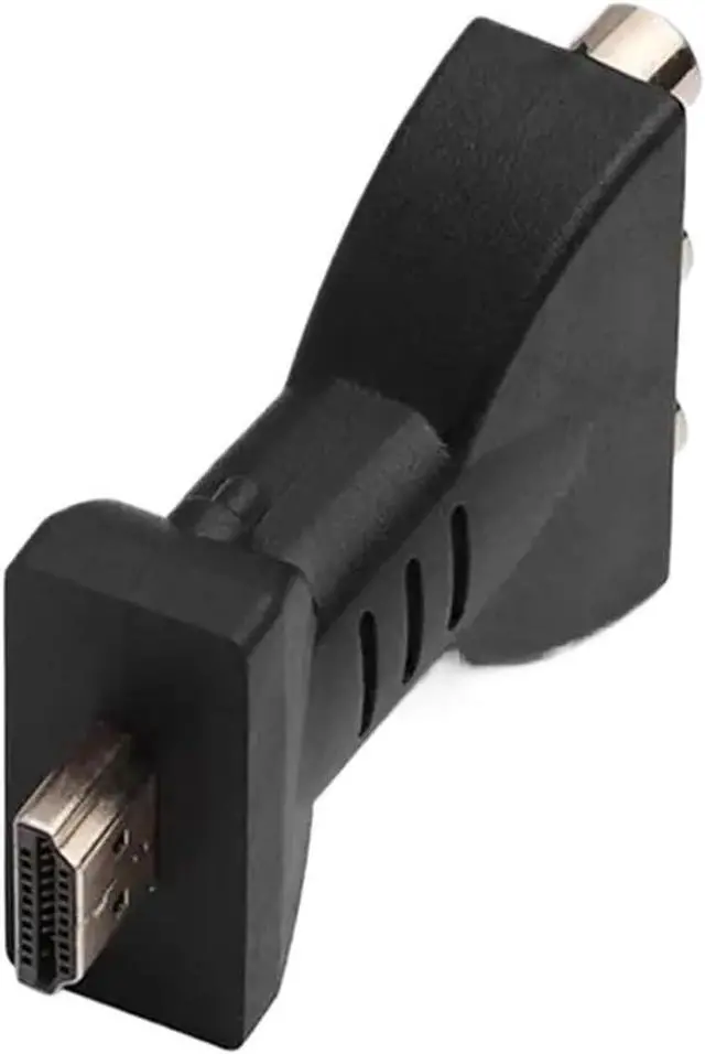 Alt view image 3 of 6 - HD 1080P R/CA AV to HDMI-Compatible Composite Adapter Converter AV2HDMI Video Cable HDMI to AV with USB Cable for HD TV Box