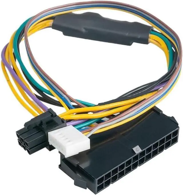 Main image of KUNSR 30CM Modular Power Supply Cable ATX 24Pin Female to 6Pin Male 6Pin Connector