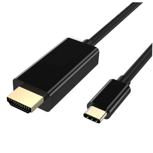 Alt view image 4 of 7 - balacoo 3pcs 1.8m USB 3.1 Type-c to Cable Type-c to USB Adapter for Mobile Phone Ultra-Thin Design 4k Cord Abs Shell High-end Vga Output for Monitor/Projector/tv