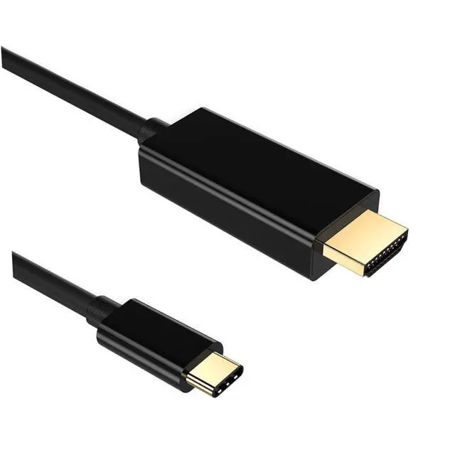 Alt view image 6 of 7 - balacoo 3pcs 1.8m USB 3.1 Type-c to Cable Type-c to USB Adapter for Mobile Phone Ultra-Thin Design 4k Cord Abs Shell High-end Vga Output for Monitor/Projector/tv