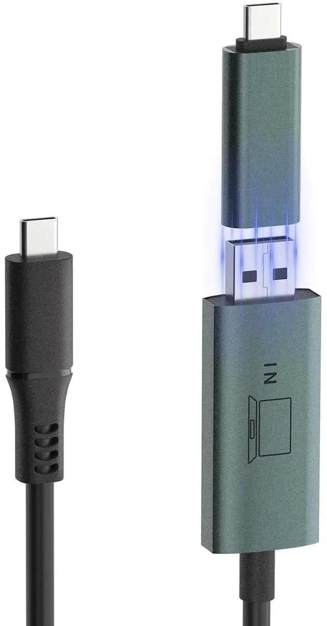 Main image of H5-T High Definition Video Transmission Cable - Signal Generate Cable, Transfer USB A or USB C Port into Video Signal Port Converter