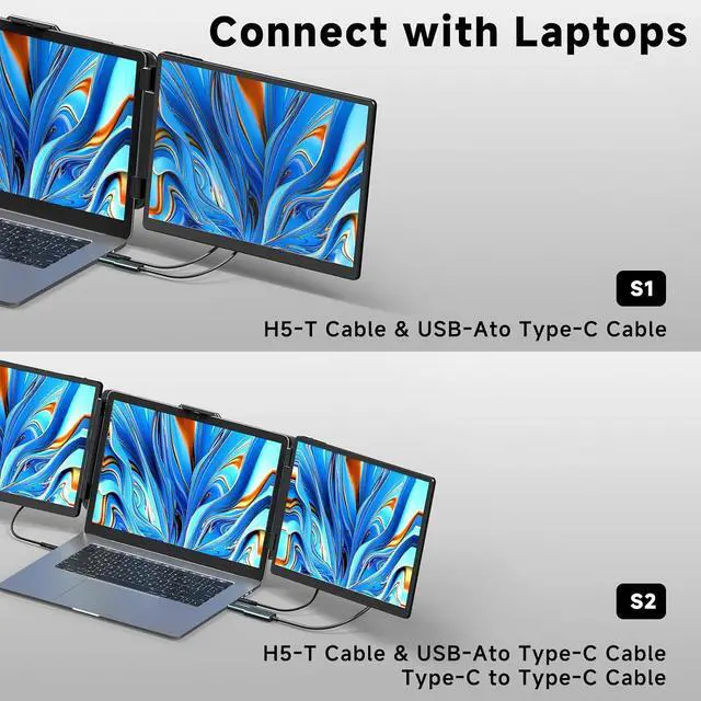 Alt view image 6 of 6 - H5-T High Definition Video Transmission Cable - Signal Generate Cable, Transfer USB A or USB C Port into Video Signal Port Converter