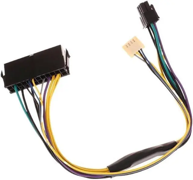 Alt view image 4 of 7 - KUNSR 24Pin Female to 6Pin Male Power Adapter Supply Cable Connector