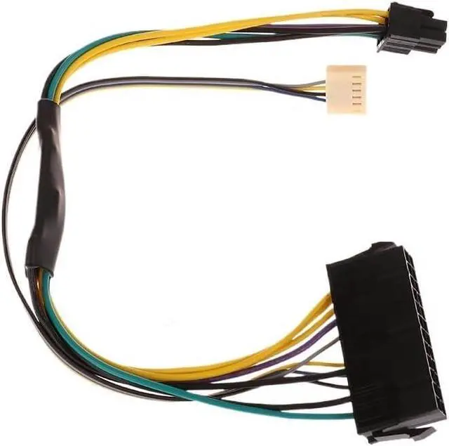 Alt view image 5 of 7 - KUNSR 24Pin Female to 6Pin Male Power Adapter Supply Cable Connector