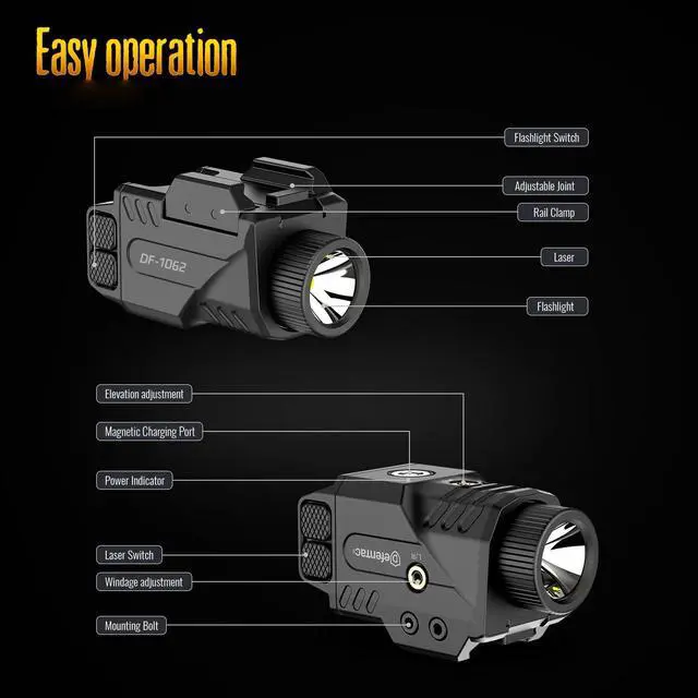 Alt view image 6 of 7 - Defentac Tactical Product, Bundle with Magnetic Charger Cable