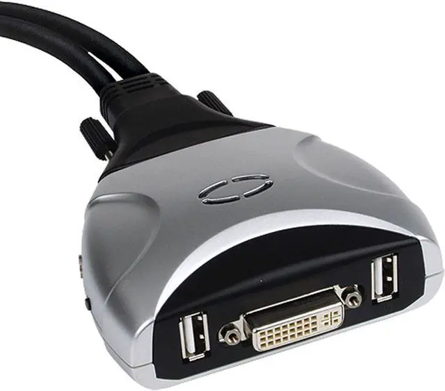 Main image of VALUE KVM Switch Star1U-2PC USB DVIAudio