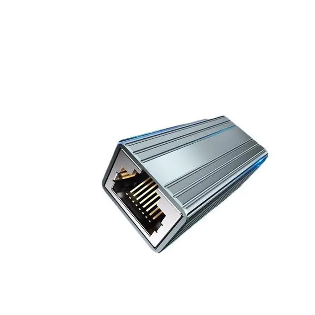 Alt view image 3 of 7 - 10Gbps RJ45 Connector Ethernet Female to Female 10000Mbps Network Extender Extension for Cat8 Cat7 Cat6 Ethernet Cable Adapter(Black 2PCS)