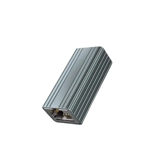 Alt view image 7 of 7 - 10Gbps RJ45 Connector Ethernet Female to Female 10000Mbps Network Extender Extension for Cat8 Cat7 Cat6 Ethernet Cable Adapter(Black 2PCS)