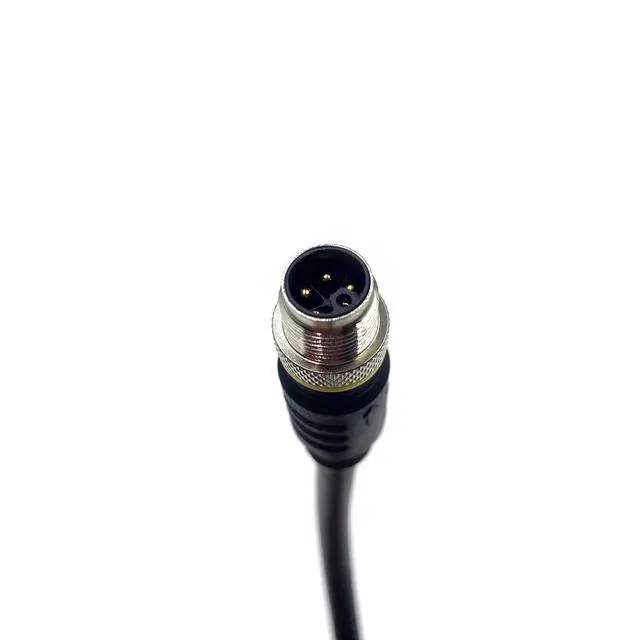 Alt view image 4 of 7 - M12 L-Code 5Pin 4+PE Male to Female Profinet Power Supply High Flex Waterproof Cable 1 Meter