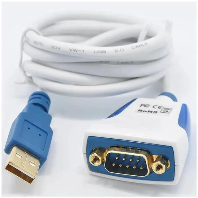 Main image of F1T-D2I USB to RS232 Cable Converter USB 2.0 to RS232 Com Port USB to RS232 Serial DB9 Adapter for