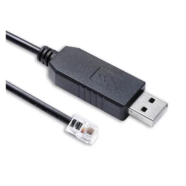 Alt view image 2 of 5 - USB RS232 Serial to RJ10 4P4C Converter Adapter Cable for Meade ETX-125 ETX-90 ETX-70 LXD-75 LX90(1M)