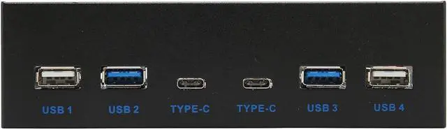Alt view image 7 of 7 - USB3.1 Front Panel Adapter with GL3523 Chip, High Speed 5Gbps, 6 Ports Including Type C, Easy Installation for Desktop Computers