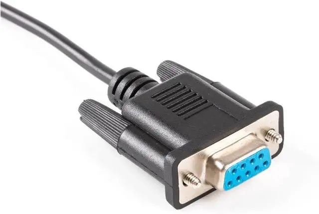 Alt view image 3 of 3 - CP2102 ZT232 Chipset Null Modem Serial RS232 Cable USB to RS232 DB9 Female Adapter Cross Wired Cable(Standard Pinout)