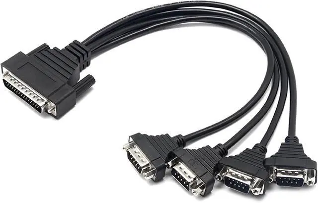 Alt view image 4 of 6 - 1PCS PCI to RS-232 Serial Card RS232 4 Ports High Speed DR44 Expansion Converter Industrial Grade DB9 Connector UT-764 Adapter