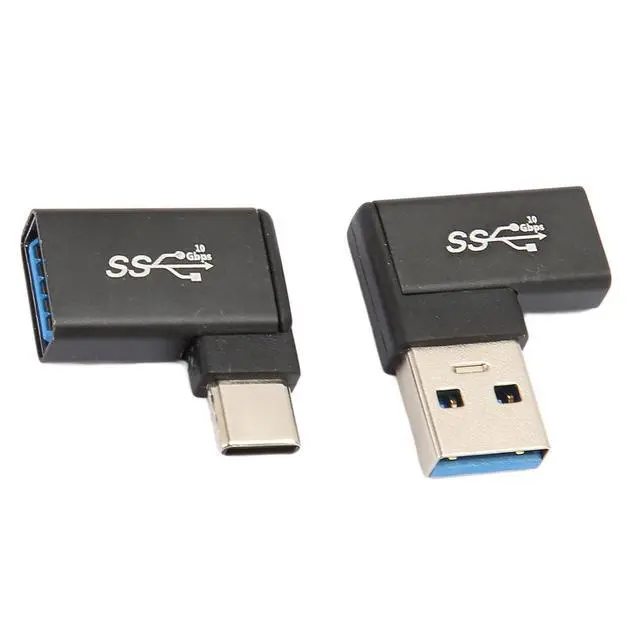 Alt view image 2 of 7 - 16Pcs USB Adapters Kit Aluminium Alloy Multi Angle USB 3.0 3.1 Type C Converters for Phone Computer Peripherals Data Charging
