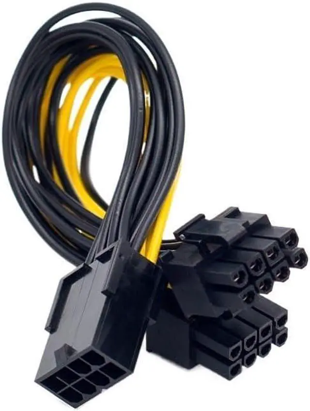 Alt view image 2 of 5 - KUNSR PCIE 8 Pin to 8 Pin Graphic Video Card GPU Adapter Power Supply Splitter Cable 20cm(5 pcs)