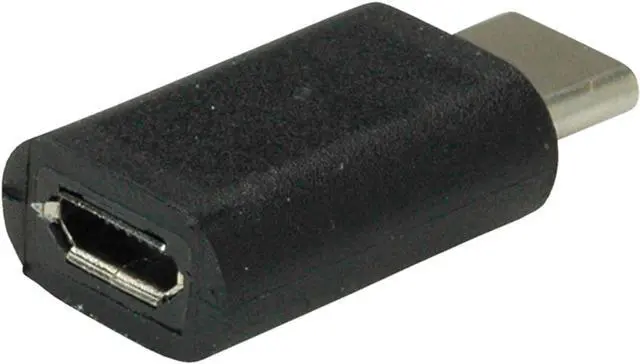 Main image of Value USB 2.0 adapter | Type C - MicroB | Male/Female | Adapter from USB-C male to MicroB female to connect a smartphone to a charger for example.