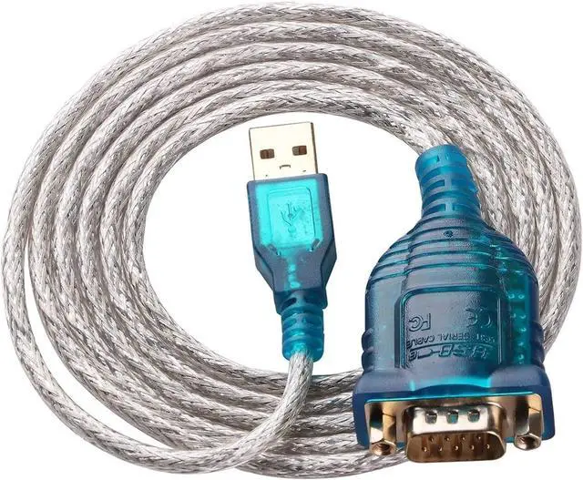 Alt view image 2 of 5 - USB to RS232 Serial Cable Converter PDA DB9 Male 9 Pin Cable Adapter F/;TD/;1 Compatible with The Win 11 10 7 8.1 XP Vista OS Linux