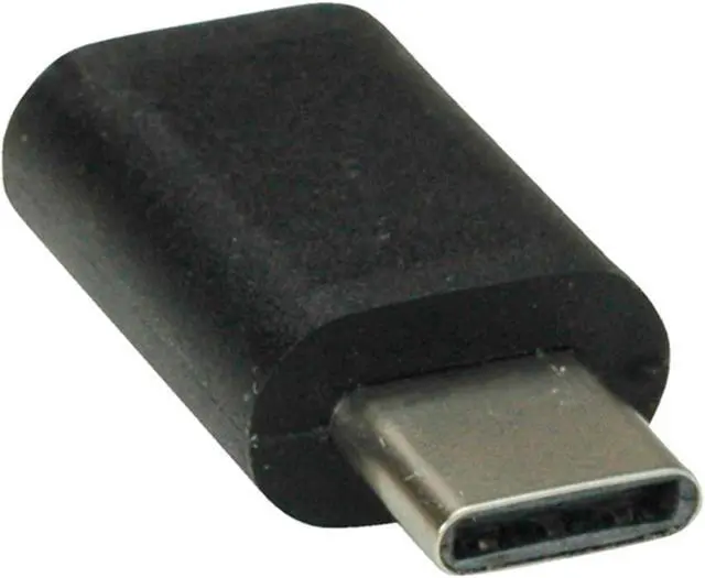 Alt view image 2 of 4 - Value USB 2.0 adapter | Type C - MicroB | Male/Female | Adapter from USB-C male to MicroB female to connect a smartphone to a charger for example.