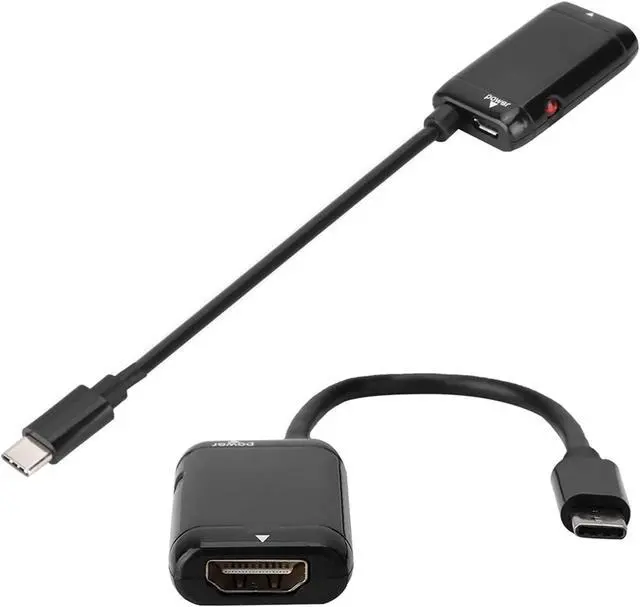 Alt view image 6 of 6 - USB C Type C to Adapter, USB 3 1 Cable for Phone Tablet, High Speed Video and Audio Transmission, Portable and Lightweight Design Video Extension Adapter
