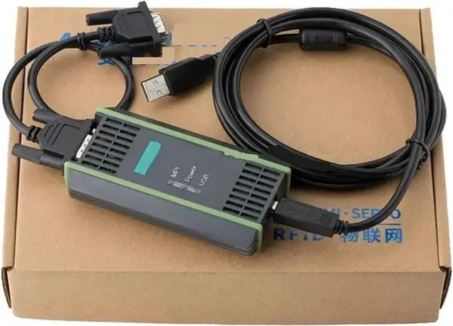 Main image of BSWHR 6ES7972-0CB20-0XA0 USB Adapter Cable for S7-200/300/400 RS485 Profibus MPI PPI DP DB9-pin .0618