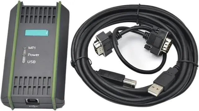 Alt view image 3 of 3 - BSWHR 6ES7972-0CB20-0XA0 USB Adapter Cable for S7-200/300/400 RS485 Profibus MPI PPI DP DB9-pin .0618