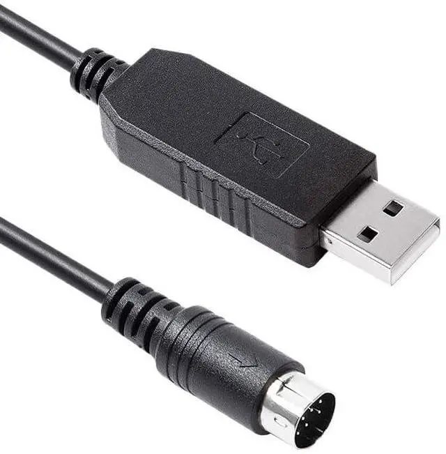 Main image of Wires-X SCU-20 PC Connection Cable Prolific USB to Mini Din 10 Pin Serial Cable for Yaesu FTM-100D/DE/DR FTM-200D FTM-400D/DE/DR FTM-300DR/DE SCU-56 FTM-500D FTM-6000 (1.8M)