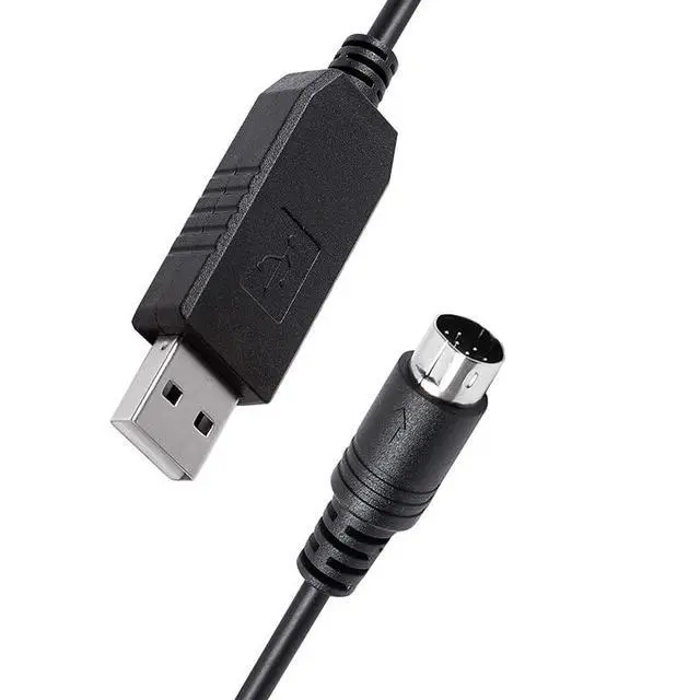 Alt view image 3 of 5 - Wires-X SCU-20 PC Connection Cable Prolific USB to Mini Din 10 Pin Serial Cable for Yaesu FTM-100D/DE/DR FTM-200D FTM-400D/DE/DR FTM-300DR/DE SCU-56 FTM-500D FTM-6000 (1.8M)