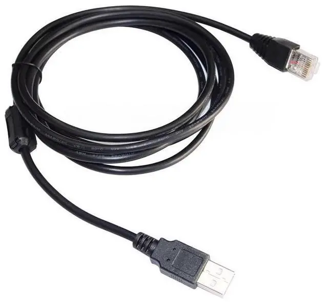 Main image of USB to RJ50 10-Pin Cable, 1.8m, for Mettler Toledo ARIVA Scale & POS Data Link P/N:72256236