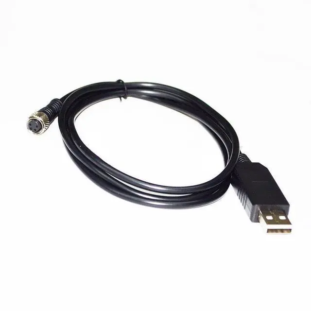 Alt view image 2 of 3 - USB to 4-Pin M8 Aviation Cable, 1.8m, for Vaisala Humidity/Temperature Probe RS485 Communication